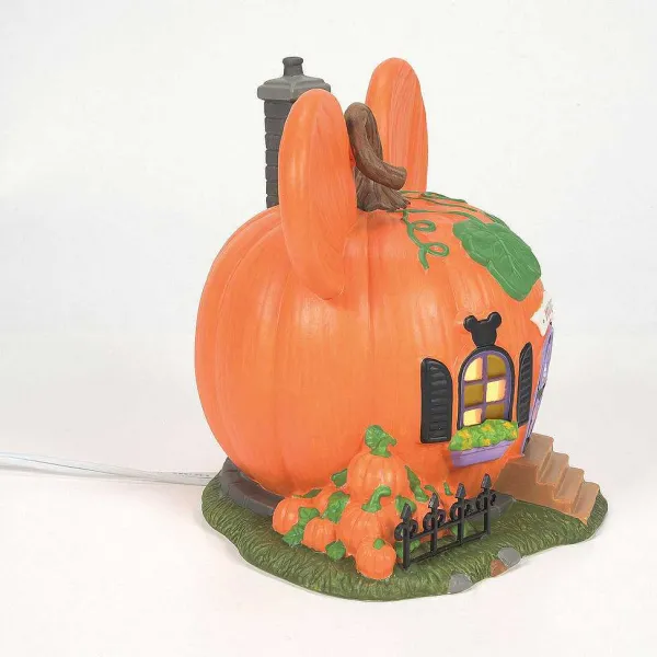 Disney Village<Department 56 Mickey's Pumpkintown House