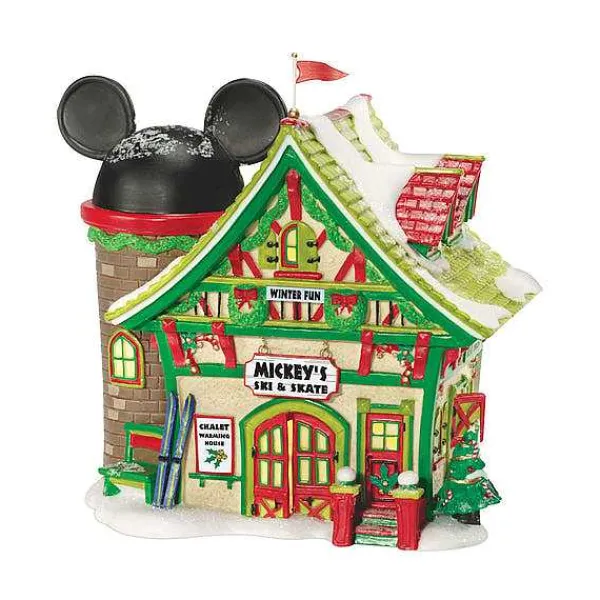 Disney Village<Department 56 Mickey's Ski And Skate