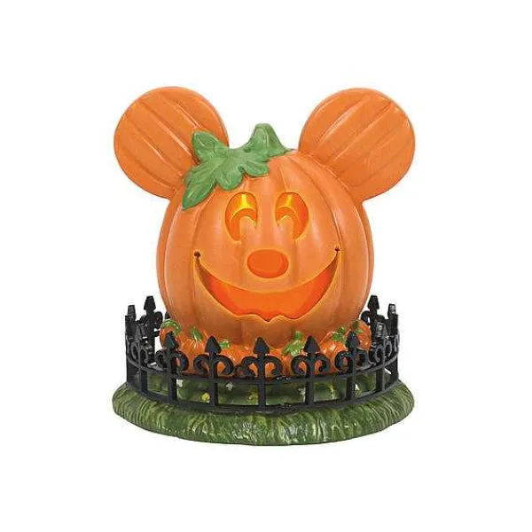 Disney Village<Department 56 Mickey's Town Center Pumpkin