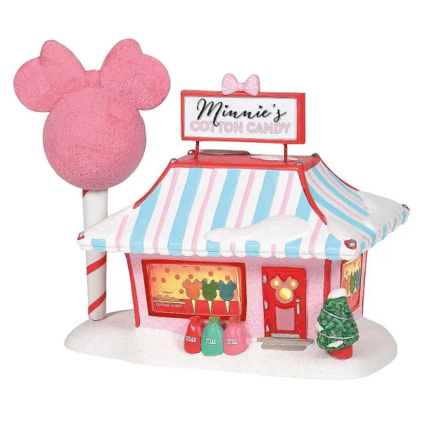 Disney Village<Department 56 Minnie's Cotton Candy Shop