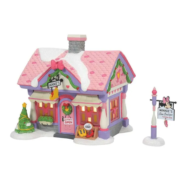 Disney Village<Department 56 Minnie's Shoe Boutique