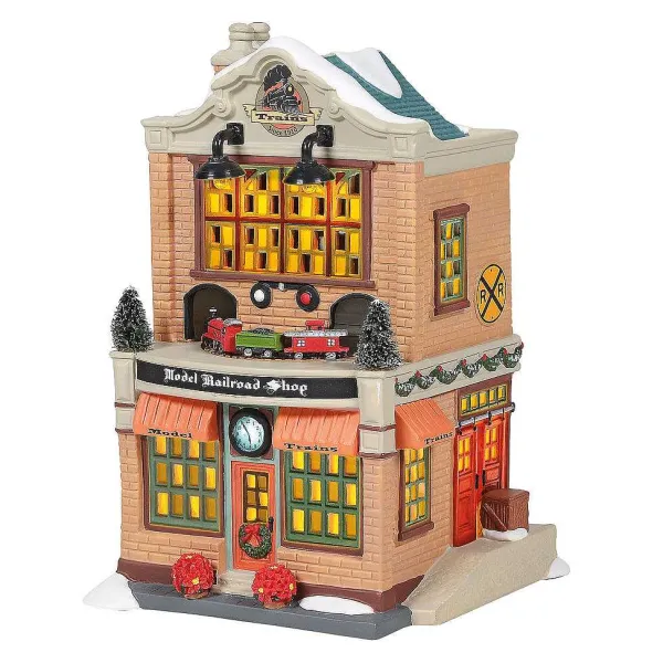 Christmas In The City<Department 56 Model Railroad Shop