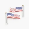 Replacement Parts<Department 56 Nascar Cafe Set Of 2 American Flags