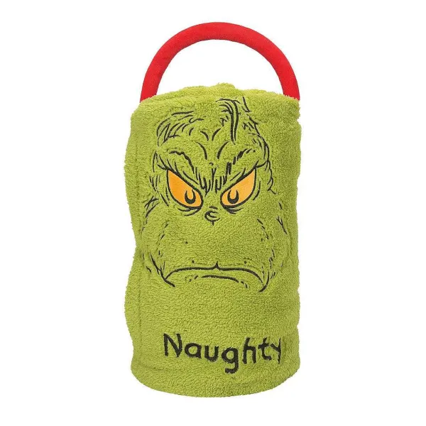 Snowpinions<Department 56 Naughty Nice Grinch Snowthrow