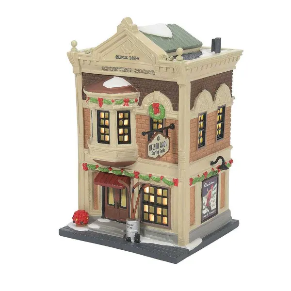 Christmas In The City<Department 56 Nelson Bros. Sporting Goods