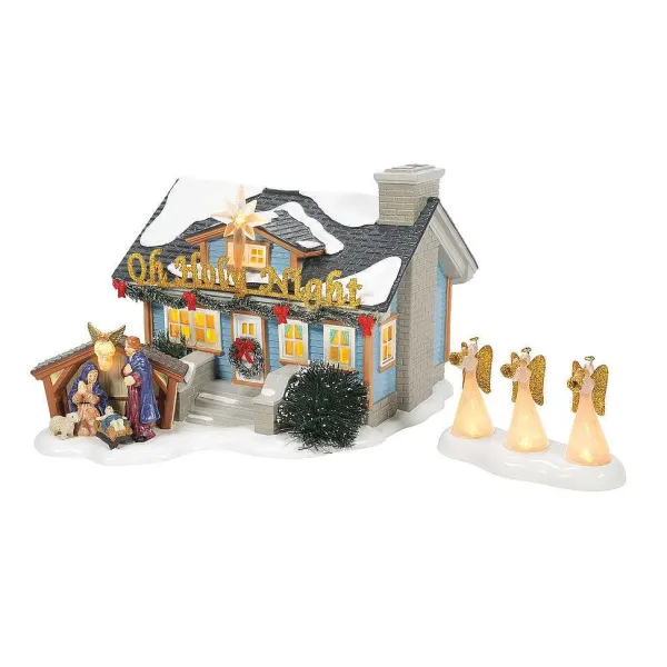 Original Snow Village<Department 56 Oh Holy Night House
