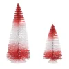 Village Accessories<Department 56 Peppermint Stripe Trees Set2