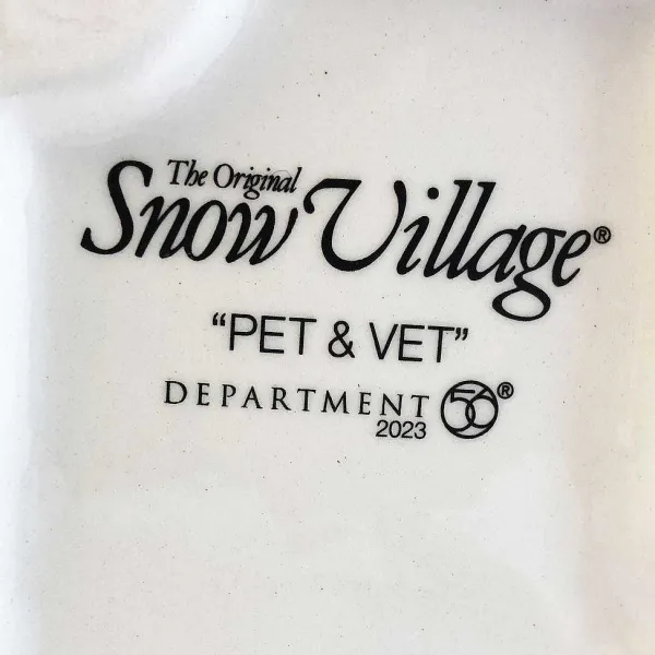 Original Snow Village<Department 56 Pet & Vet