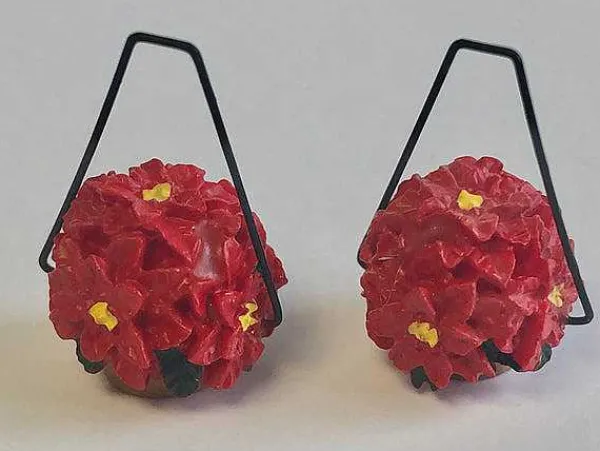 Replacement Parts<Department 56 Poinsettia Baskets-Set Of 2