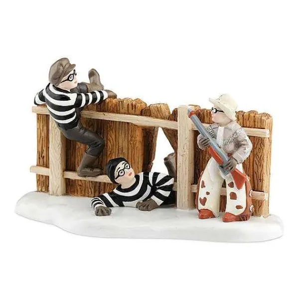 A Christmas Story Village<Department 56 Ralphie & Ol Blue Save The Day