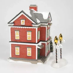 Original Snow Village<Department 56 Ready For New Year's Eve St/2