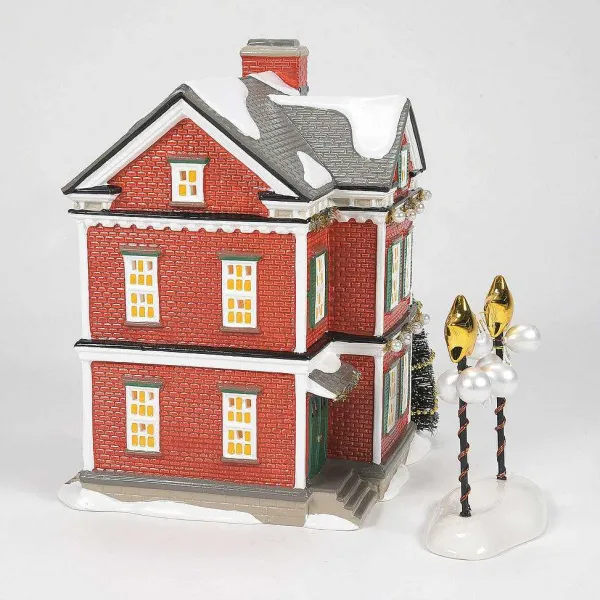 Original Snow Village<Department 56 Ready For New Year's Eve St/2