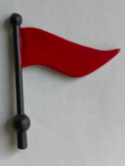 Replacement Parts<Department 56 Red Flag W/ Black Pole