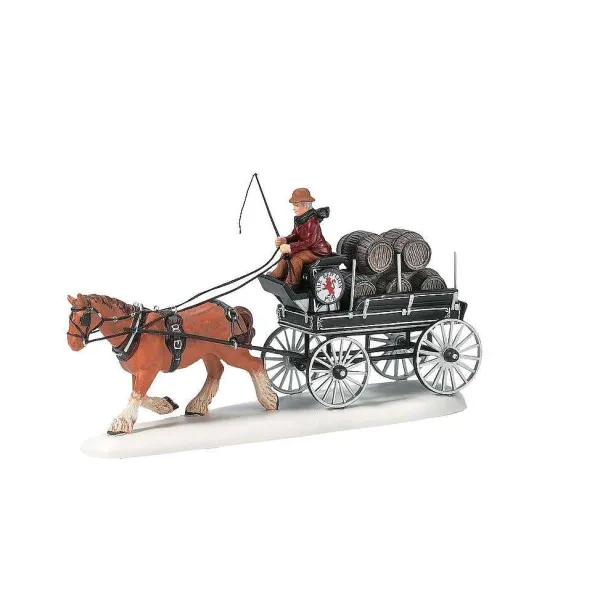 Dickens Village<Department 56 Red Lion Pub Beer Wagon