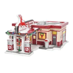 Original Snow Village<Department 56 Reindeer Gas Station