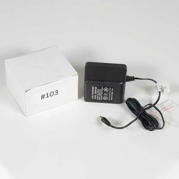 Replacement Parts<Department 56 Replacement Adapter 12V Ac 1000Ma White Male Jack