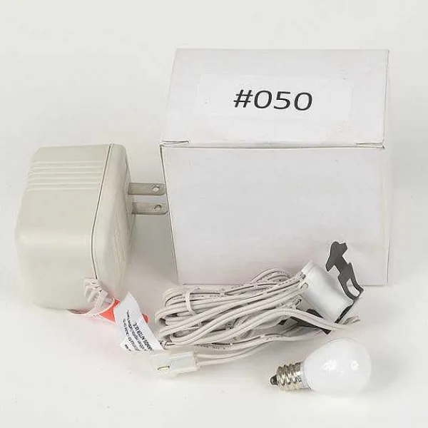 Replacement Parts<Department 56 Replacement Adapter 3V Dc 900Ma White Male Aux Clip