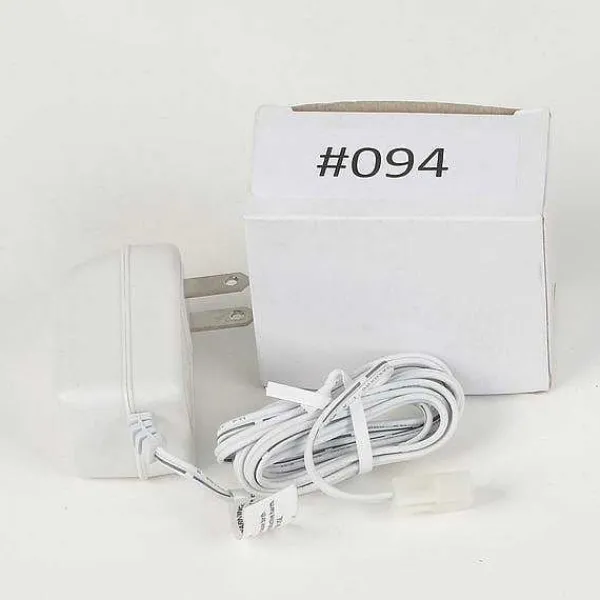 Replacement Parts<Department 56 Replacement Adapter 3V Dc 300Ma White Male Aux Clip