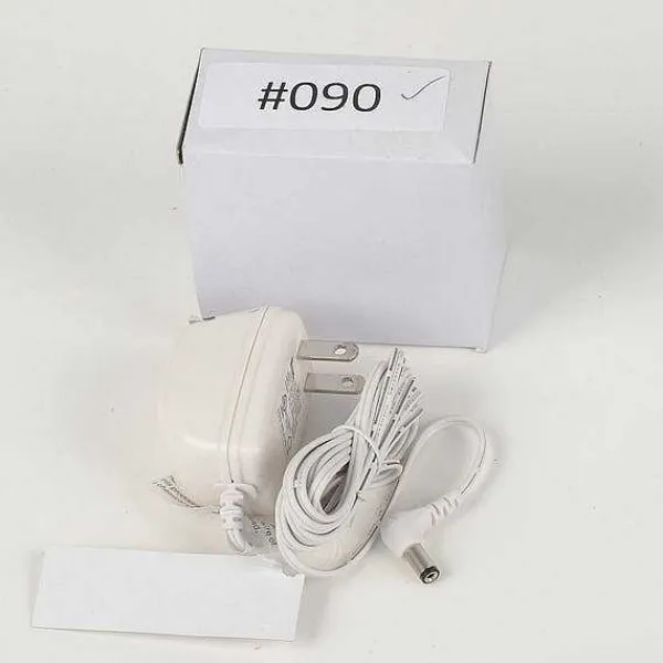 Replacement Parts<Department 56 Replacement Adapter 3V Dc 300Ma White Right Angle Female Jack