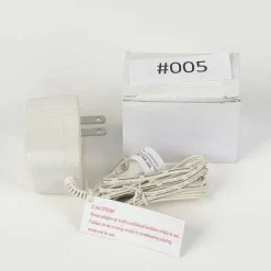 Replacement Parts<Department 56 Replacement Adapter 3V Dc 500Ma White Male Jack