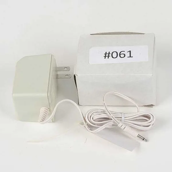 Replacement Parts<Department 56 Replacement Adapter 3V Dc 800Ma White Male Jack