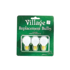 Replacement Parts<Department 56 Replacement 120V Round Lite Bulb-Set Of 3