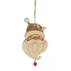 Flourish<Department 56 Santa Face Orn