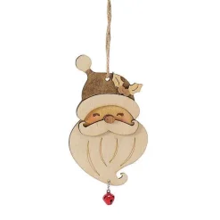Flourish<Department 56 Santa Face Orn