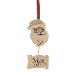 Flourish<Department 56 Santa Naughty/Nice Orn
