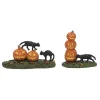 Village Halloween Accessories<Department 56 Scary Cats Pumpkins St/2
