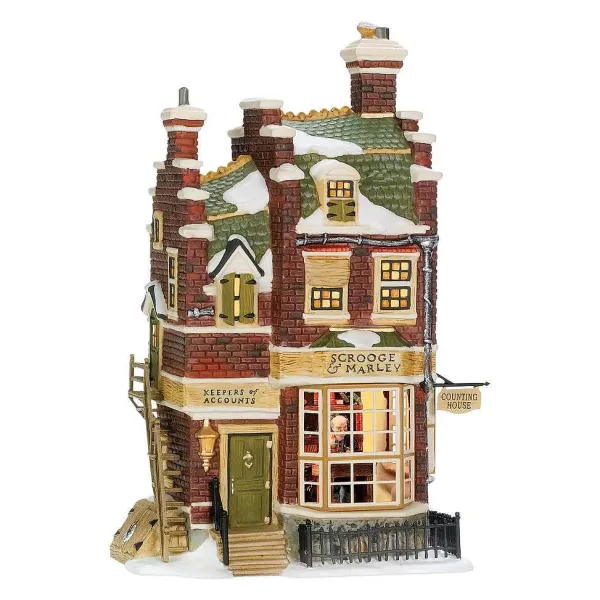 Dickens A Christmas Carol<Department 56 Scrooge & Marley's Counting Hs