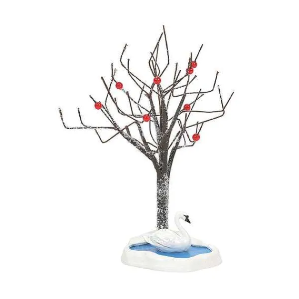 Village Accessories<Department 56 Seven Swans A Swimming Tree