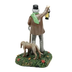 Snow Village Halloween<Department 56 Silas Crump & His Dog, Bones