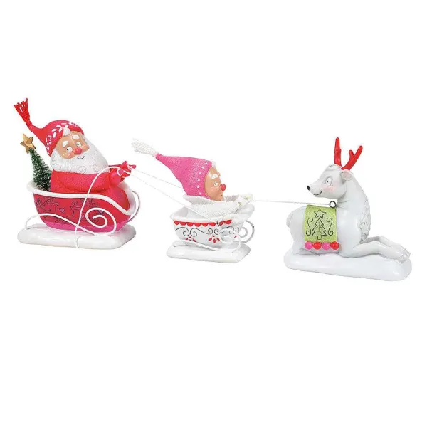 Snowpinions<Department 56 Sleigh Away Gnome