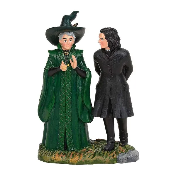 Harry Potter Village<Department 56 Snape & Mcgonagall