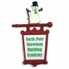Replacement Parts<Department 56 Snowman Building Academy Sign