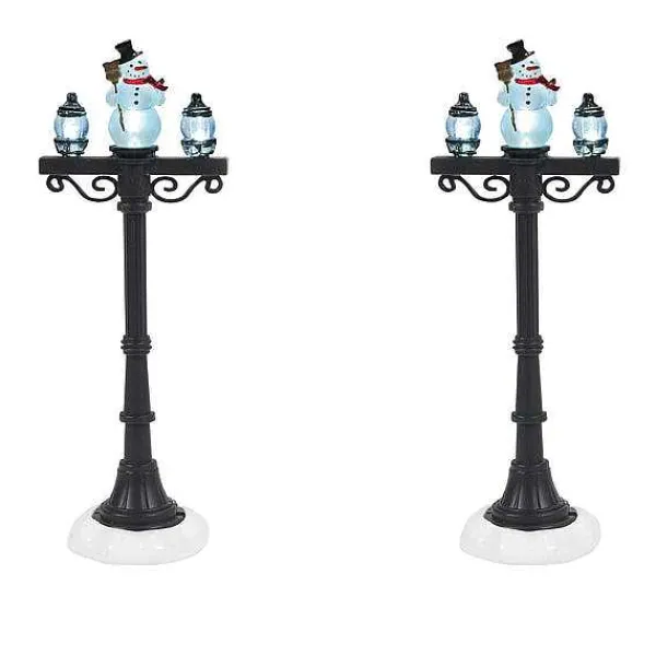 Village Accessories<Department 56 Snowman Street Lights