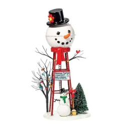 Village Accessories<Department 56 Snowman Watertower