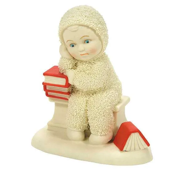 Snowbabies Classic Collection<Department 56 So Many Books So Little Time