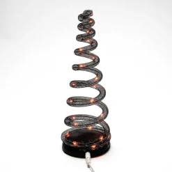 Village Halloween Accessories<Department 56 Spiralight Led Tree Orange
