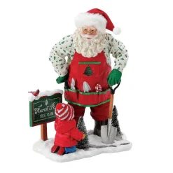 New Santas<Department 56 Sprucing Up