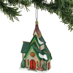 North Pole Series<Department 56 St. Nicholas Chapel Orn