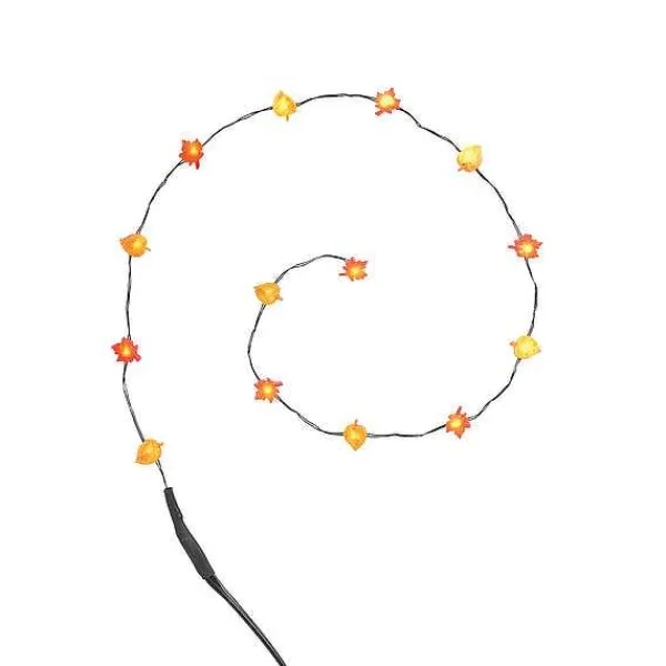 Village Halloween Accessories<Department 56 String Of Lit Autumn Leaves