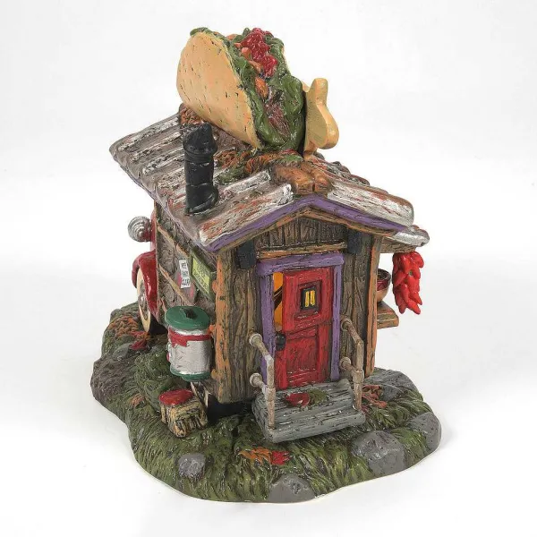 Snow Village Halloween<Department 56 Taco Tombsday Taco Truck