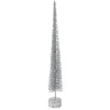 Christmas Basics<Department 56 Tall Silver Glitter Spike Tree