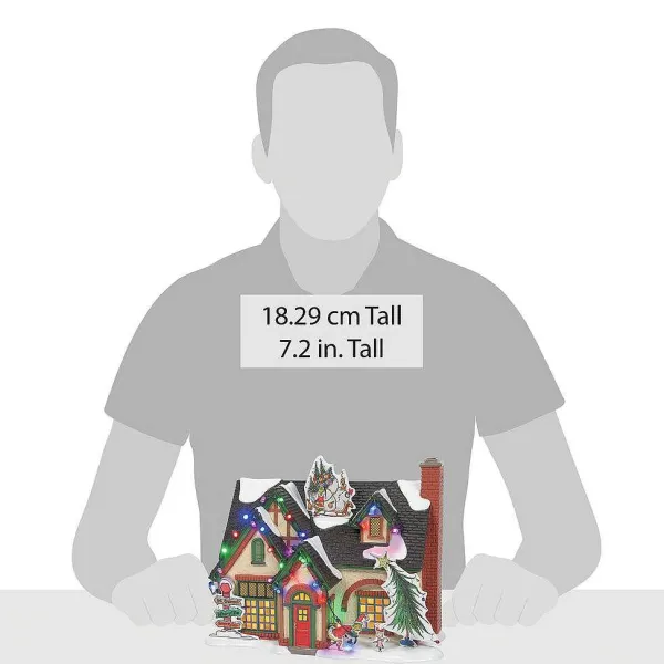 Original Snow Village<Department 56 The Grinch House