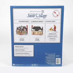 Original Snow Village<Department 56 The Grinch House