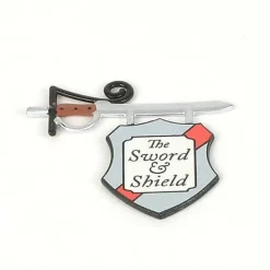 Replacement Parts<Department 56 The Sword & Shield Hanging Sign