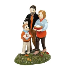 Snow Village Halloween<Department 56 Touchdowns, Turkey & Pie