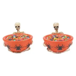 Village Halloween Accessories<Department 56 Trick Or Dare Treat Bowls St/2